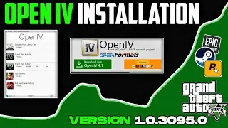 GTA V : Open IV Installation 2K24