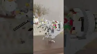LEGO 75331 Razor Crest Animated Speedbuild | LEGO Star Wars | Blender Geometry Nodes Animation