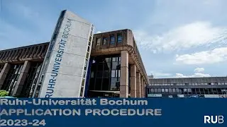 Ruhr-Universität Bochum Winter Semester Application Procedure 2023-24