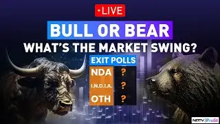 Exit Polls Results LIVE: How Will The Stock Market React? | Exit Polls 2024 LIVE | Lok Sabha