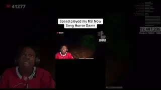 Speed played my KSI New Song Horro Game 🔥 #speed #ishowspeed #ksi #ksinewsong