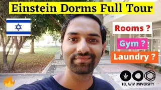 TAU Einstein Dorms Full Tour | Living in the Most Expensive City in the World Tel Aviv, Israel