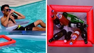 Tis the Sea-son! Pool and Beach Hacks for Summer! | DIY Summer Lifestyle Hacks by Blossom