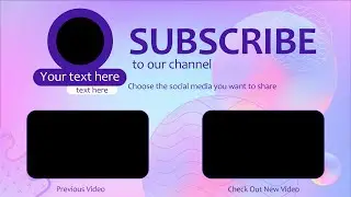 12 FREE Youtube Outro Templates, Outro Templates No Copyright, Outro Templates Free