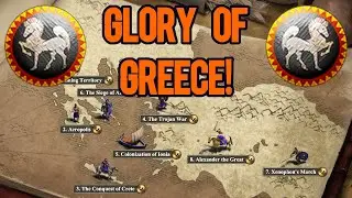 Age of Empires 2 Definitive Edition - Glory of Greece Campaign | Hard Playthrough