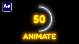 Cool NUMBERS Animation Tutorial in After Effects