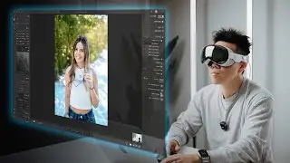 Apple Vision Pro: Editing Photos with LIGHTROOM