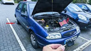🫣👉 Will this old lady start after 6 years? Abandoned Ford Fiesta 1999 AKL. Going to scrap anyway