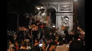 L’Algérie en finale de la CAN 2019 : fête sur les Champs-Elysées