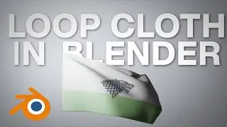 Easy Cloth Simulation Loop in Blender