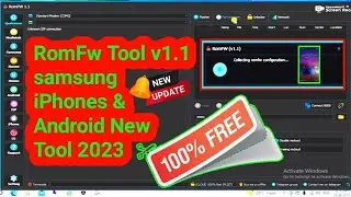 RomFw Tool v1.1✅ samsung iPhones & Android New Tool 2023