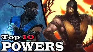 Top 10 Mortal Kombat Characters' Superpowers