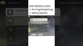 It Still Working !! . Genshin Impact Redeem Code!!! | 