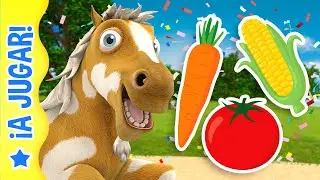 Recolectemos Frutas con Nuestros Amigos de La Granja 🌈 A JUGAR 🥳
