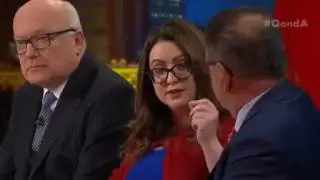 Domestic violence: Steve Price tells Van Badham she's being hysterical