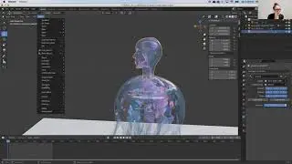 Blender 2.8 - Applying Physics Simulations, Baking Animations, & Vertex Groups for glTF exports