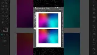 Gradient to mesh in one click #gradientmesh #illustrator
