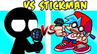 Friday Night Funkin' VS Stickman (FNF Mod/Hard) (Stickman Animation Funny Mod)