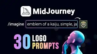 30 Advanced Midjourney Prompts For Logo Design | AI Tool For Logo Design