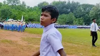 independence day parade of all participants in TIKABALI block