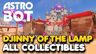 Astro Bot - Djinny of The Lamp 100% Walkthrough (All Bots, Puzzle Pieces & Lost Galaxies)