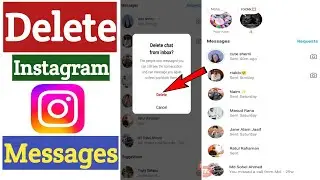 How To Delete Messages On Instagram