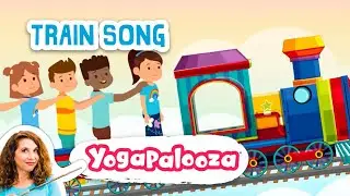 All aboard the Kids Yoga Train!