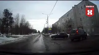 Из ГАЗели укатилось колесо