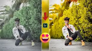 Lightroom colour change photo editing | yellow tone editing | lightroom editing