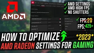 🔧 How to Optimize AMD Radeon Settings For GAMING & Performance (2023) | UPDATED!