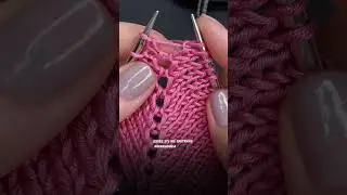 Регланные прибавки спицами 
