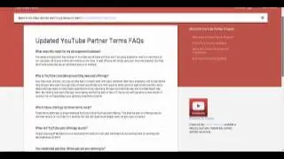 YouTube Monetization Terms - More revenue opportunities (YouTube Ads-Free Jun 15, 2015)