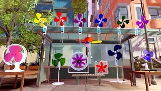 Roblox - Fan video, Table fan, exhaust fan, ceiling fan, pedestal fan video