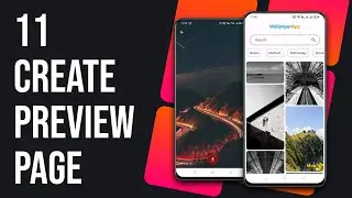 11 - Create Preview Page In Wallpaper App