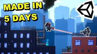 Making a dystopian Platformer Game in 5 Days | Unity Devlog Clyde