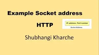 Socket Address Example - HTTP