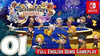 THEATRHYTHM FINAL BAR LINE [Switch] Full Demo Gameplay Walkthrough | No Commentary