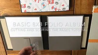 Basic 8x8 Mini Album Tutorial Part 2