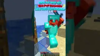 Minecraft Türk PvP Sunucusu #shorts