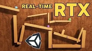 3D Marble Race - Realtime Ray Tracing in Unity