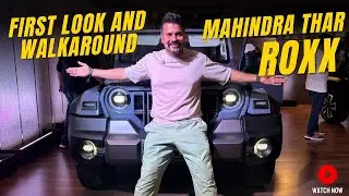 Mahindra Thar Roxx | First Look & Walkaround | Motoroids