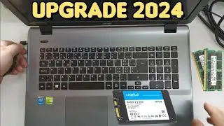 Acer Aspire E5 771G - RAM and SSD Upgrade 2024