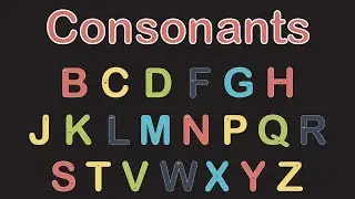 Consonants and Vowels