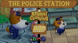 Animal Crossing - The Police Station | HD Texture Pack | Widescreen (GCN)
