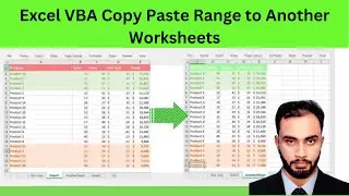 How to Copy Paste Range to Another Sheet with Formatting in Excel VBA