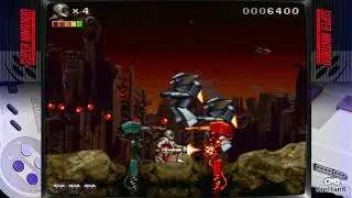 Rendering Ranger R2 Hard-Autofire On Super Nintendo SNES Emulated