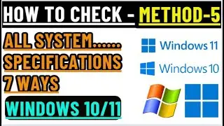 How to Check Computer Specifications in Windows 10/11 | 