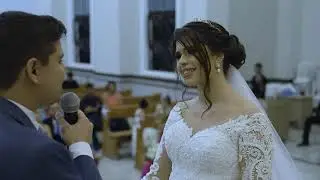 Noivo canta para noiva (Ed Sheeran - Perfect) Casamento Daniel e Thays