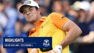Viktor Hovland Shoots 2-Under 68 | Round 4 | 2023 PGA Championship