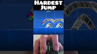 Hardest Jump in Geometry Dash 